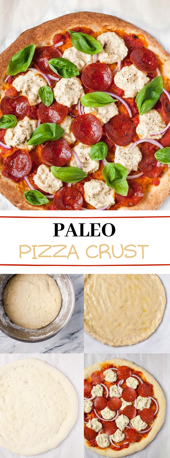 Authentic Paleo Pizza Crust pizza paleo