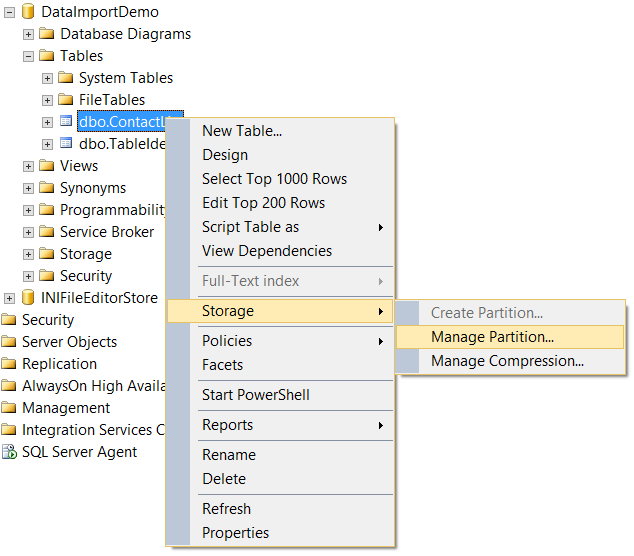 Sylvester's Knowledge Base Dynamic Table Partition Switching (MSSQL)