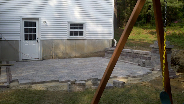 A Changing Home: Transform the Yard! - A Patio, Wall, Walkway Story