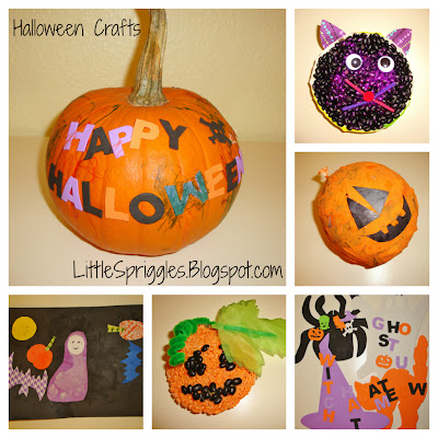 Little Spriggles: Halloween Crafts 2012