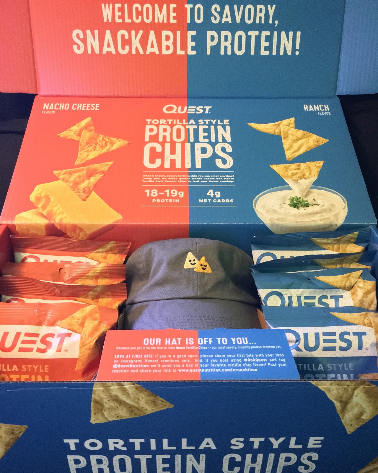 Carlee McDot REVIEW Quest Protein Chips