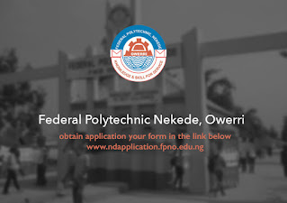 Federal Poly Nekede HND Suppl. Admission Form 2021/2022