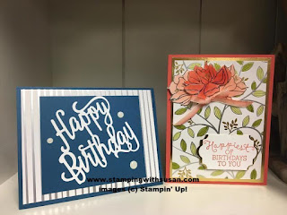 Stampin' Up! Happy Birthday Framelits Birthday Blooms Springtime Foils