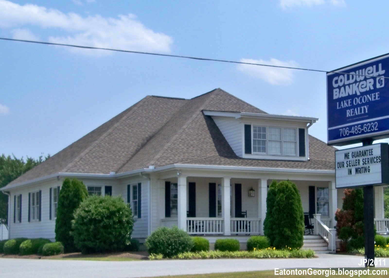 EATONTON Putnam Co. Restaurant Dr.Hospital Bank Church Attorney