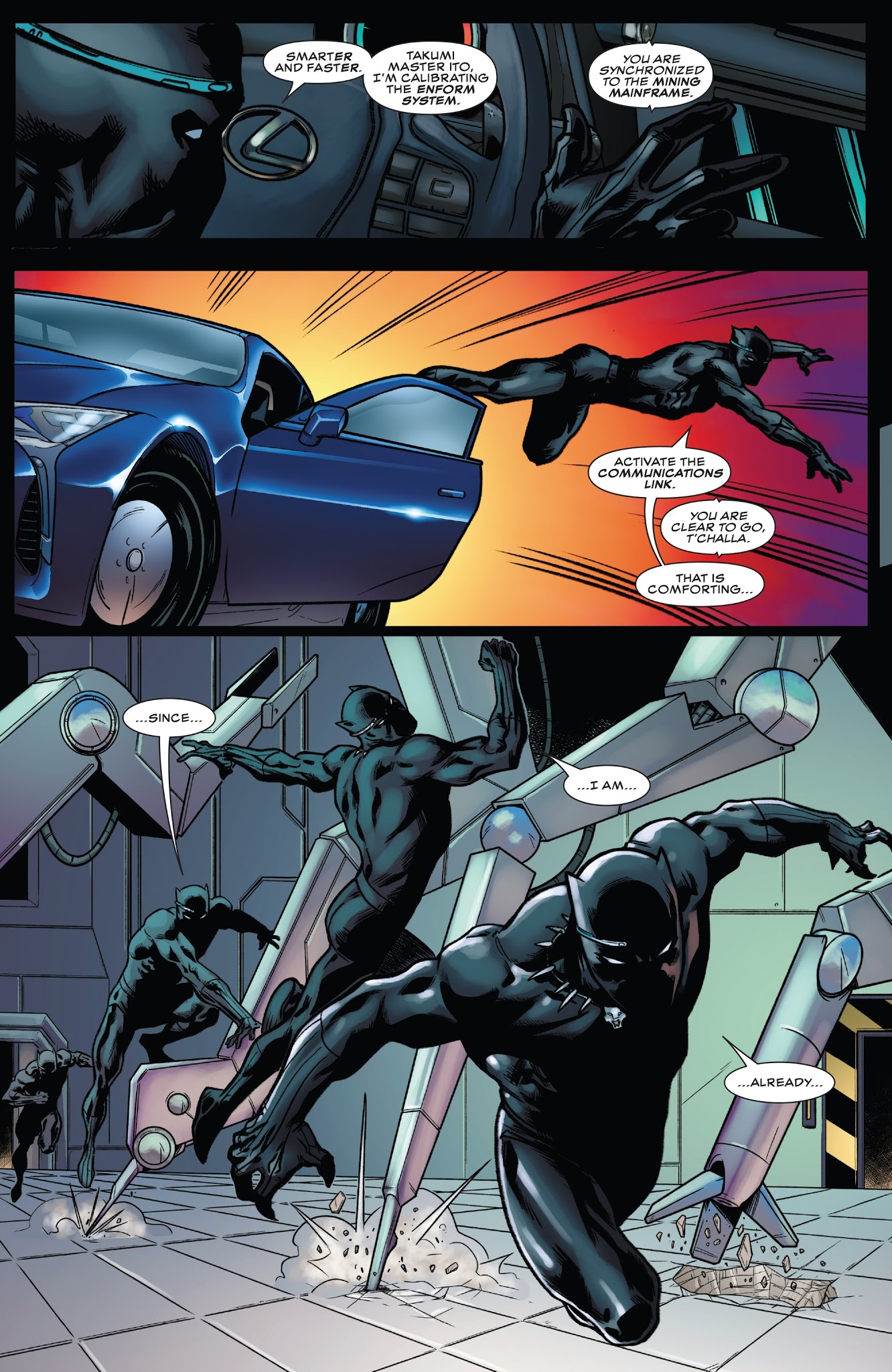 Read online Black Panther: Soul of a Machine comic -  Issue #8 - 9