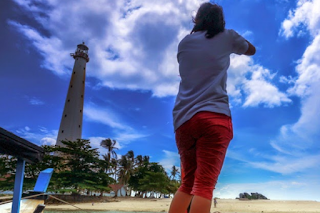 dermaga tanjung binga tempat foto bagus di belitung, dermaga tanjung binga