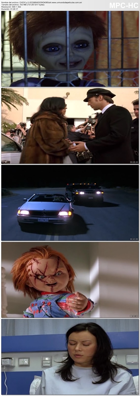 Capturas de la película.