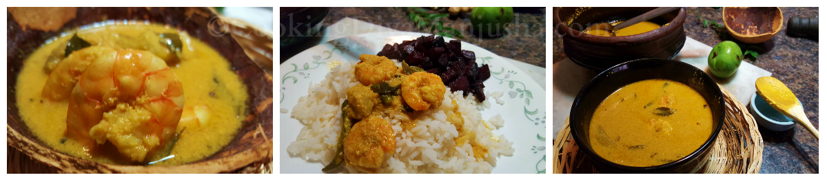 Kerala shrimp curry (Alleppey style)