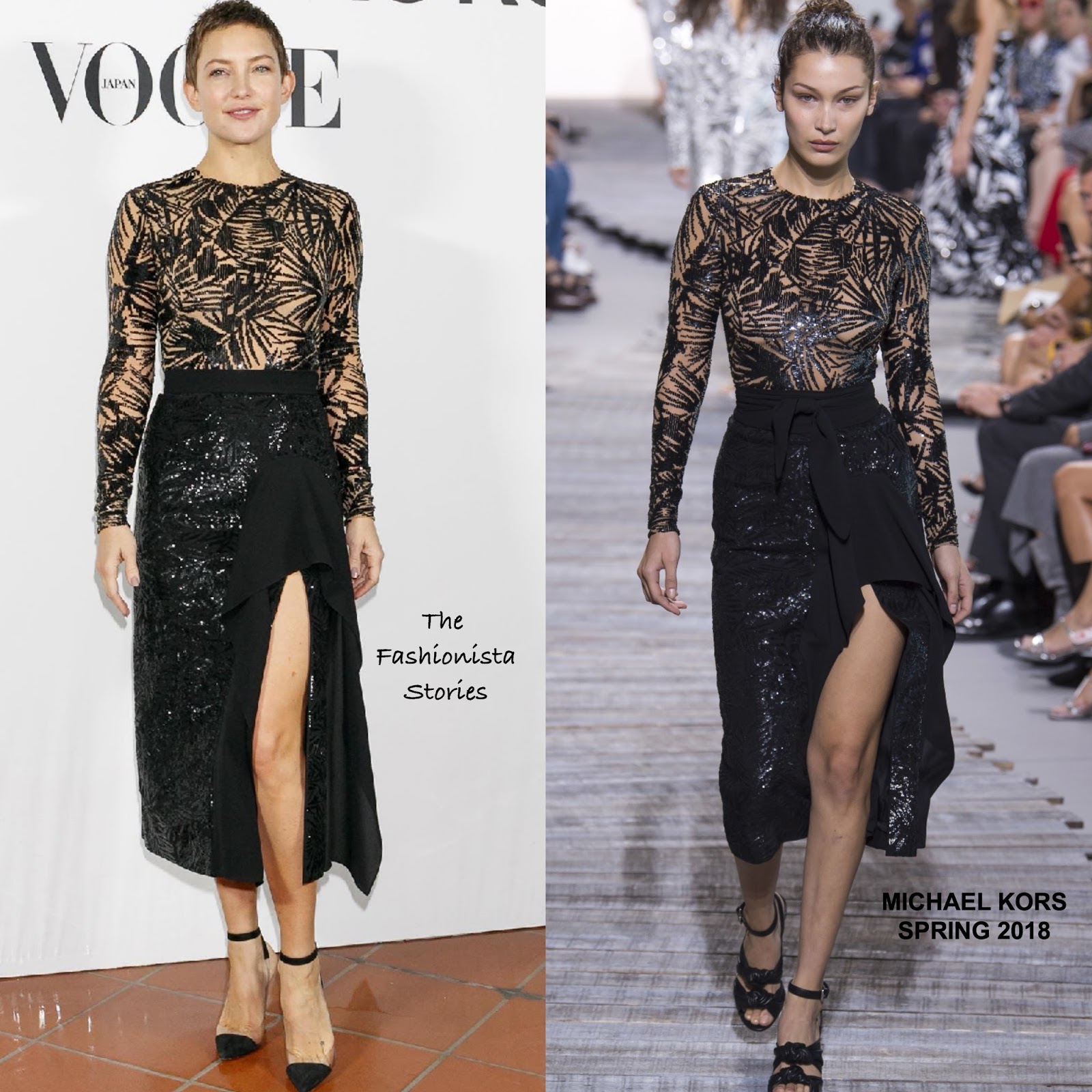 Kate Hudson in Michael Kors Collection at the Michael Kors Watch Hunger