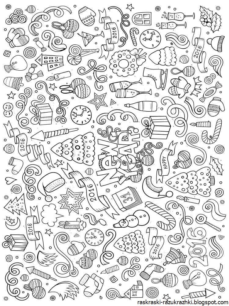 Что можно распечатать на принтере если скучно черно белые для девочек картинки