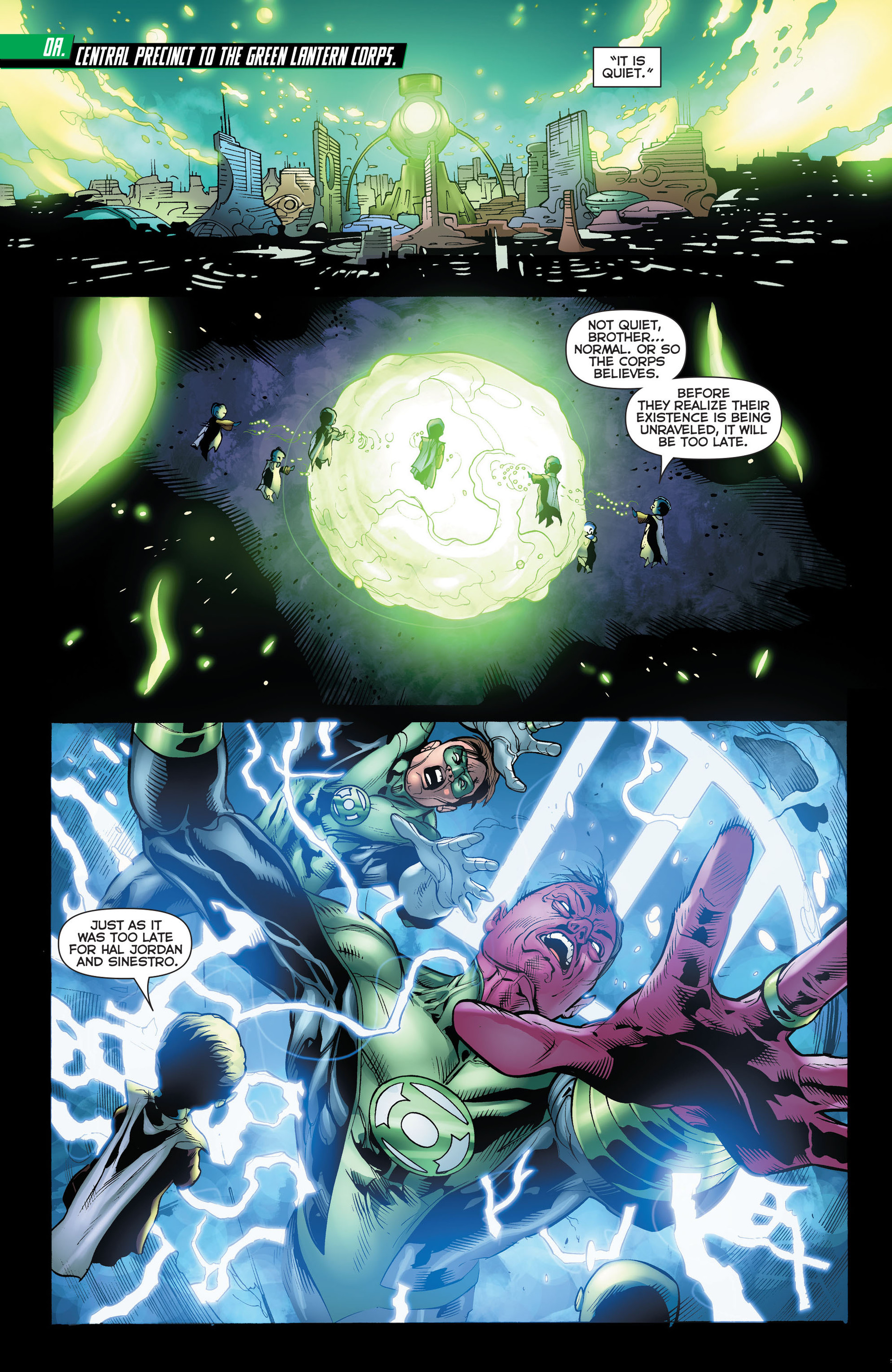 Read online Green Lantern (2011) comic -  Issue #14 - 2