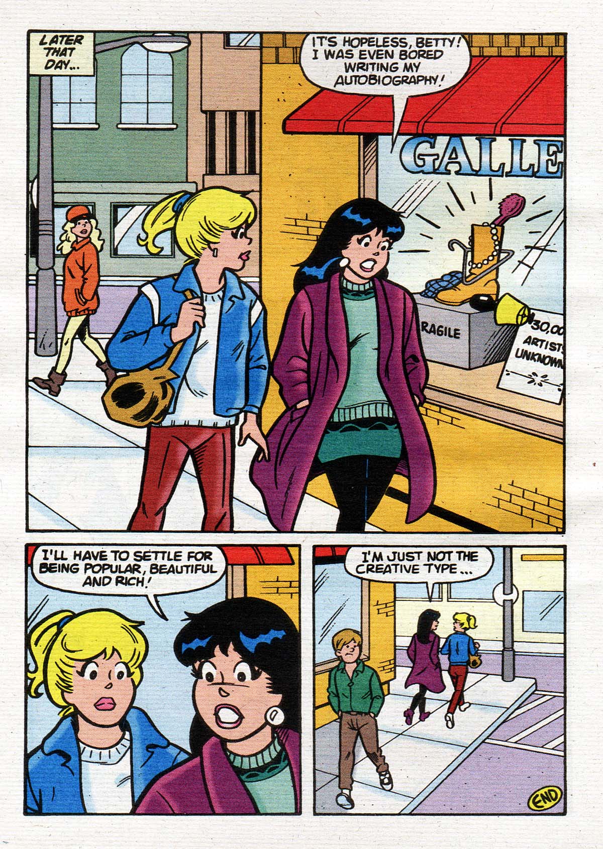 Read online Betty and Veronica Digest Magazine comic -  Issue #143 - 19