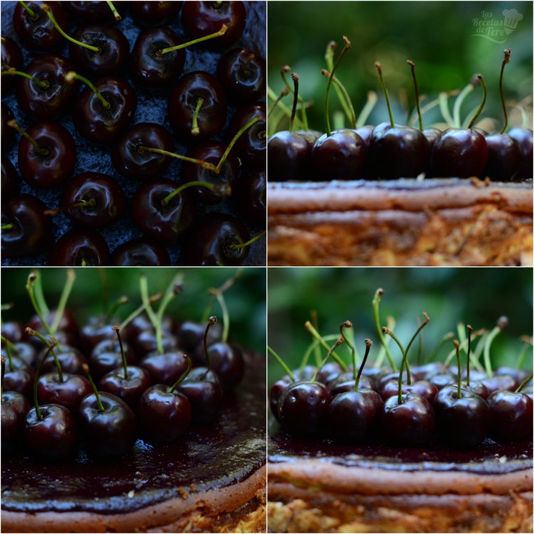 Tarta de quesos con picotas y cerezas 02