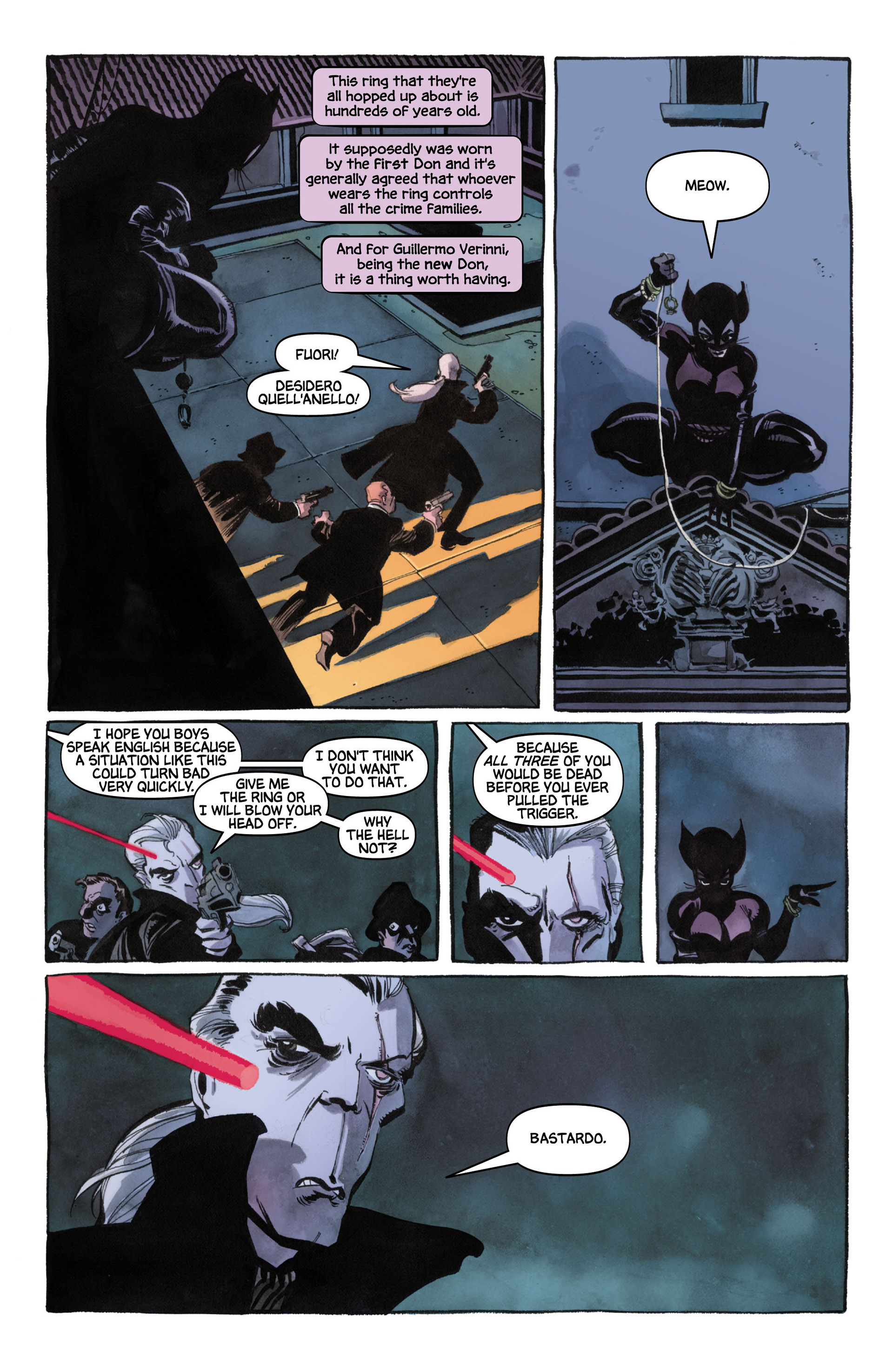 Read online Catwoman: When in Rome comic -  Issue #5 - 8