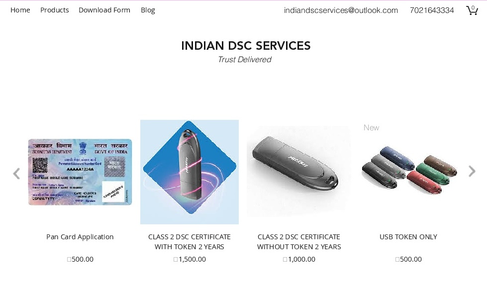 INDIAN DSC SERVICES