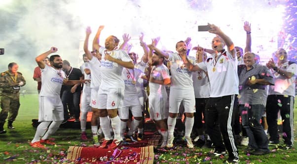 للمرة العاشرة فريق الجيش يتوج بلقب بطولة كأس الجمهورية لكرة القدم 