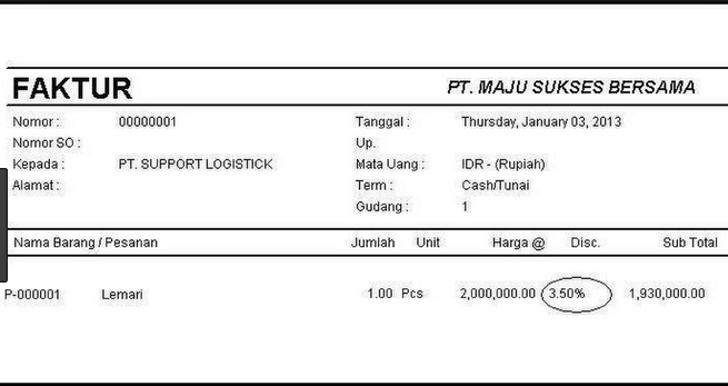 Macam Macam Bukti Transaksi Kuitansi Faktur Nota Cek