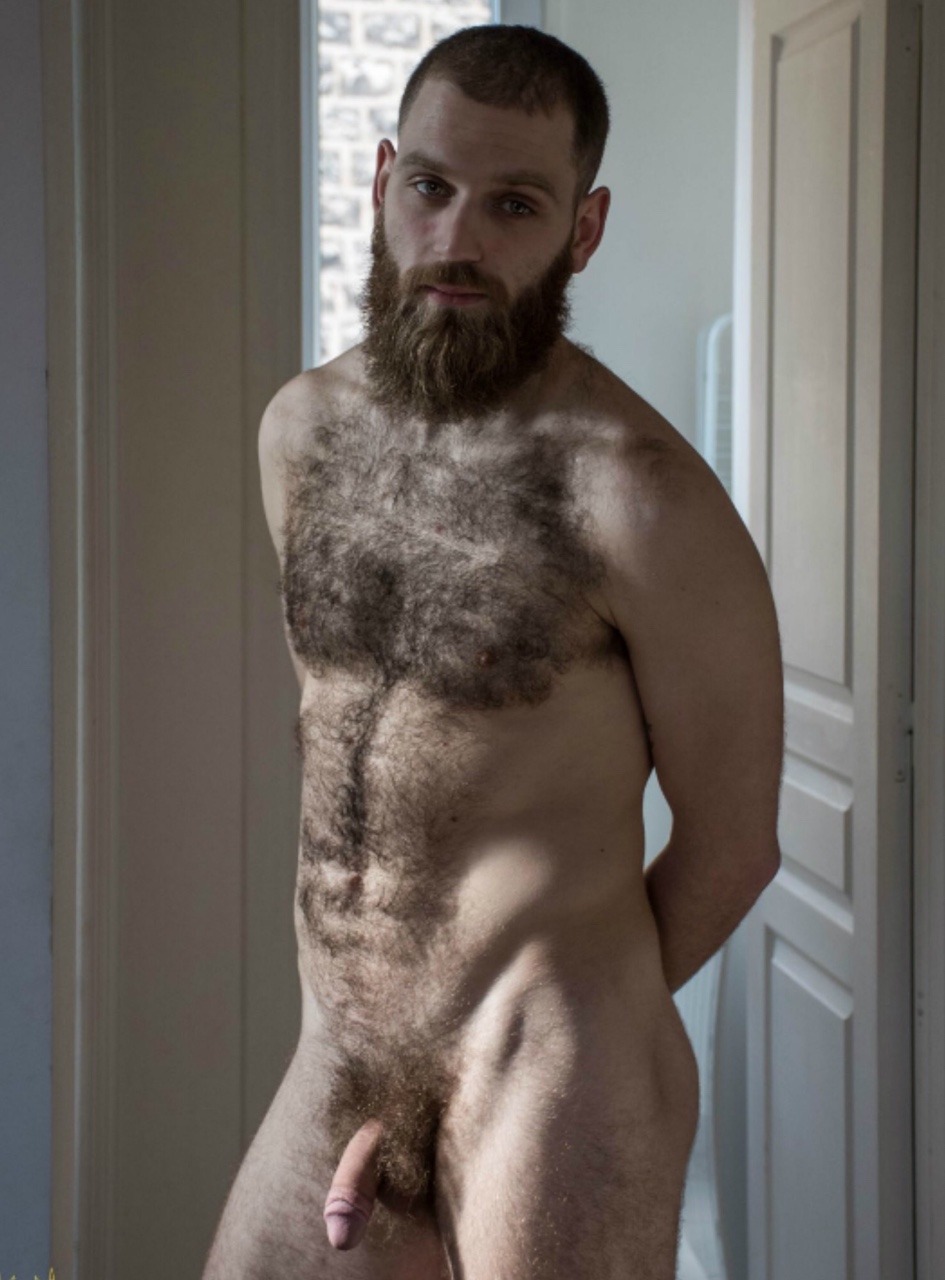 Hairy naked men