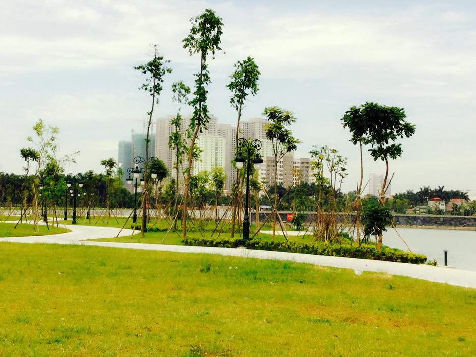 Công viên cây xanh tại chung cư An Bình City -232 Phạm Văn Đồng Công viên cây xanh tại chung cư An Bình City -232 Phạm Văn Đồng