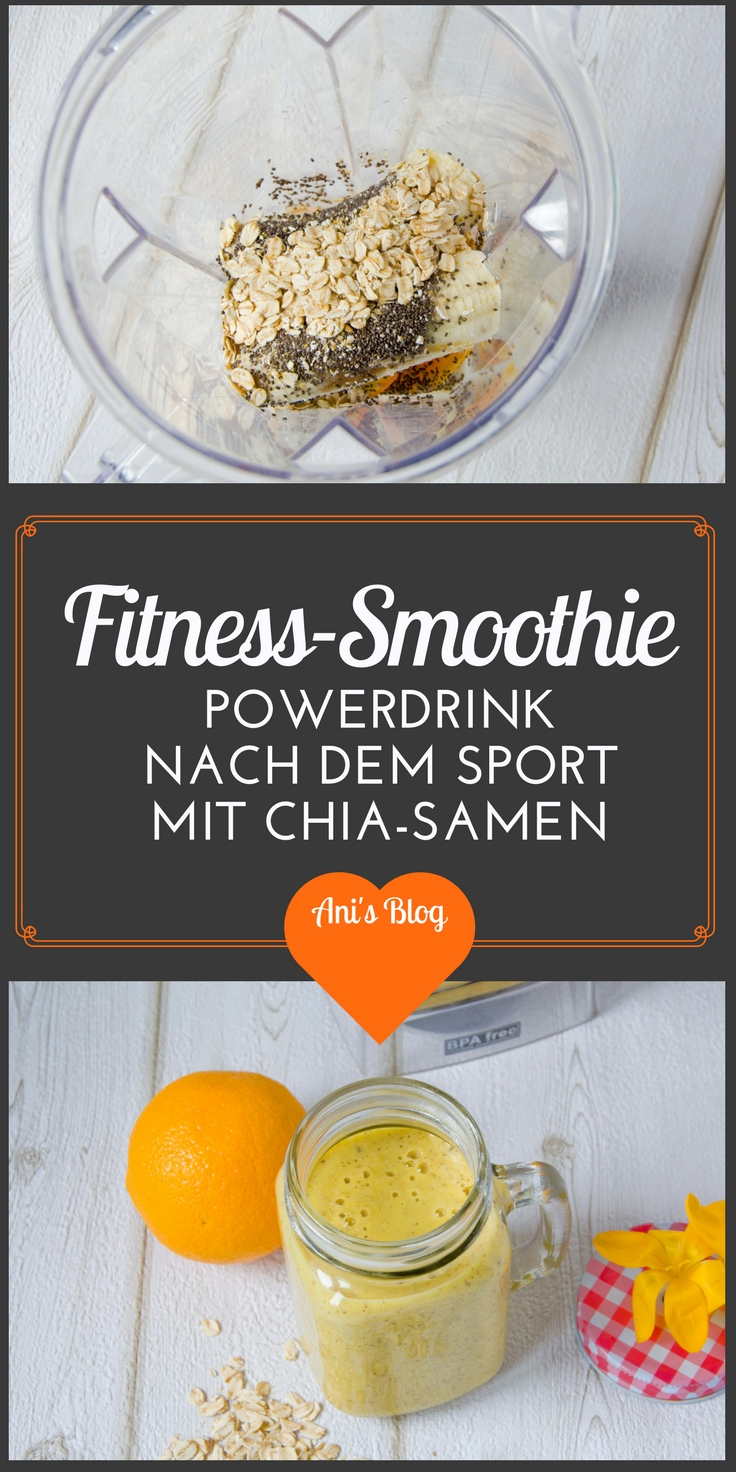 Energie nach dem Sport mit diesem Fitness-Smoothie wieder auffüllen ...