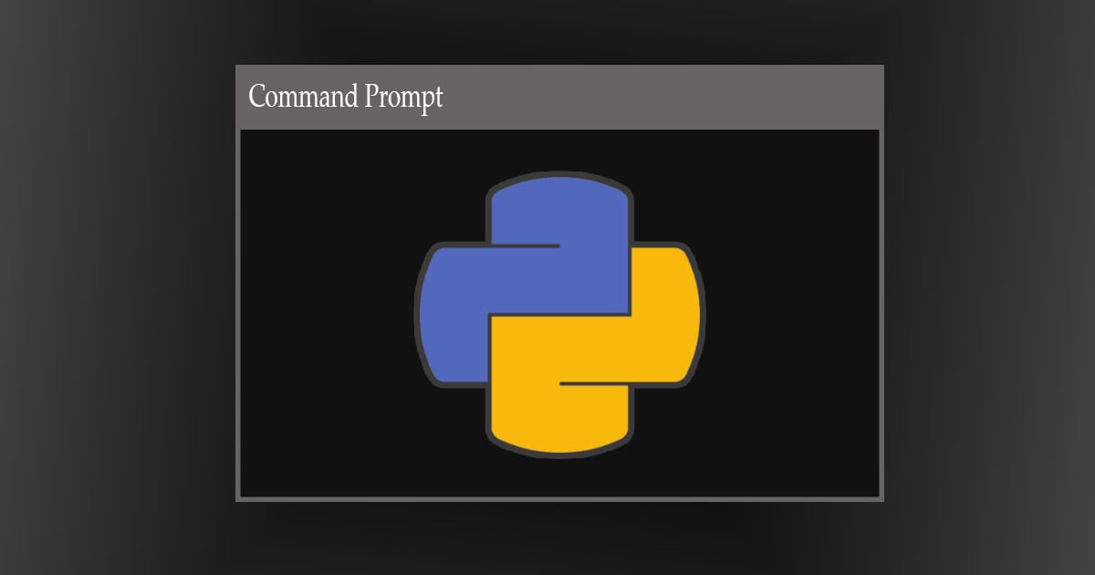 Cara Menjalankan Program Python Dari Command Prompt (CMD) - wahidun1