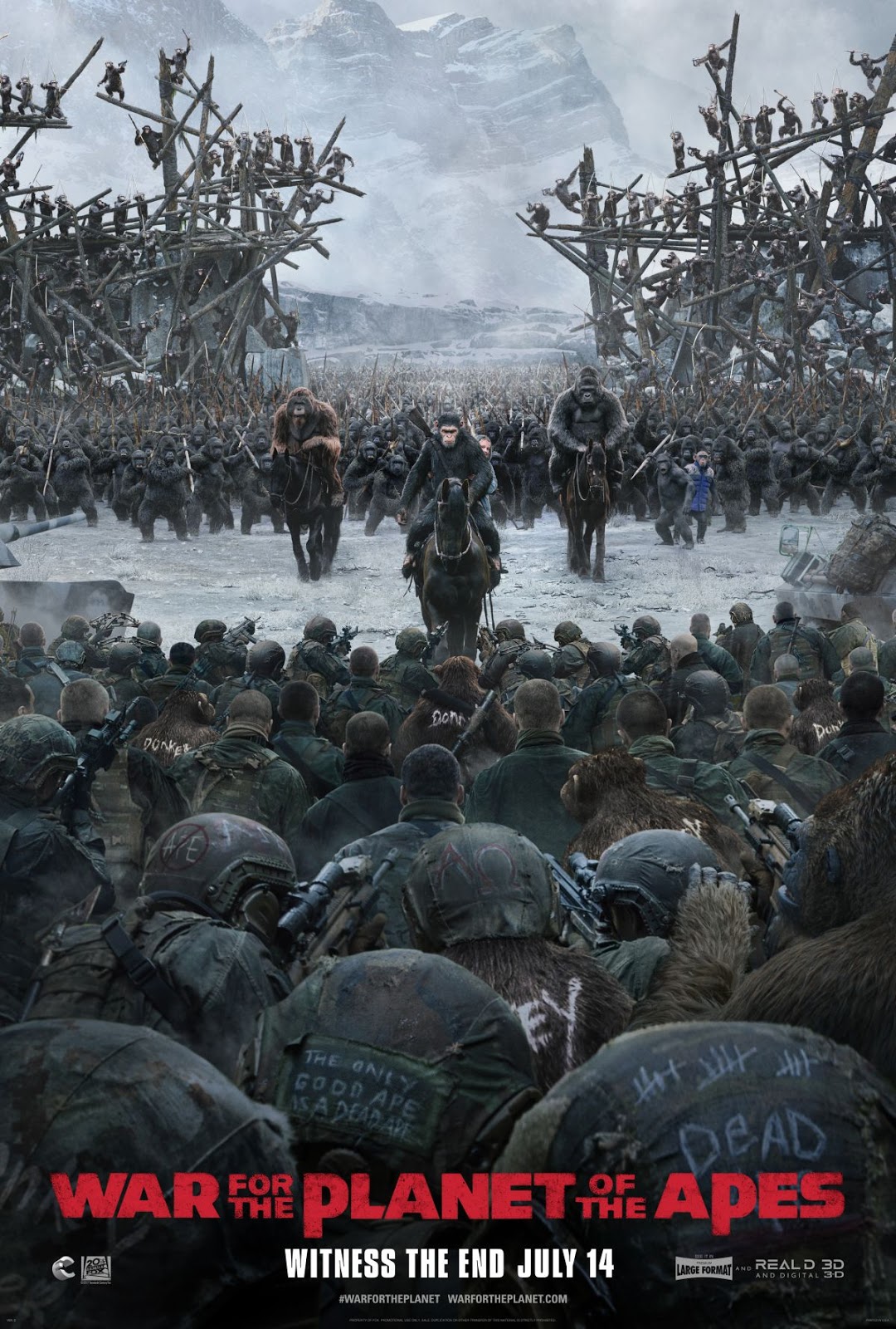 War for the Planet of the Apes 2017