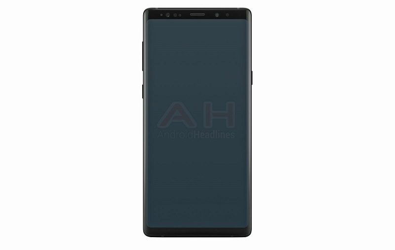 Samsung Galaxy Note 9 front look