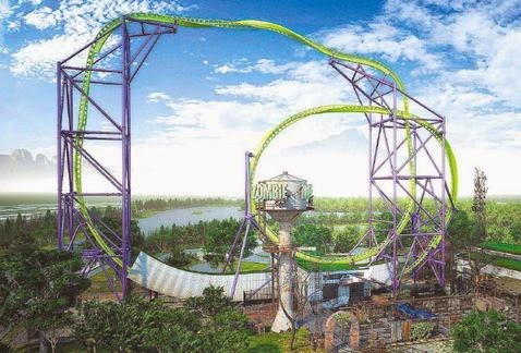 ParquePlaza.net: Bosque Mágico inicia la instalación de la montaña rusa