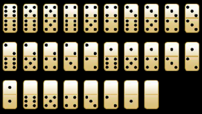 1 set kartu domino