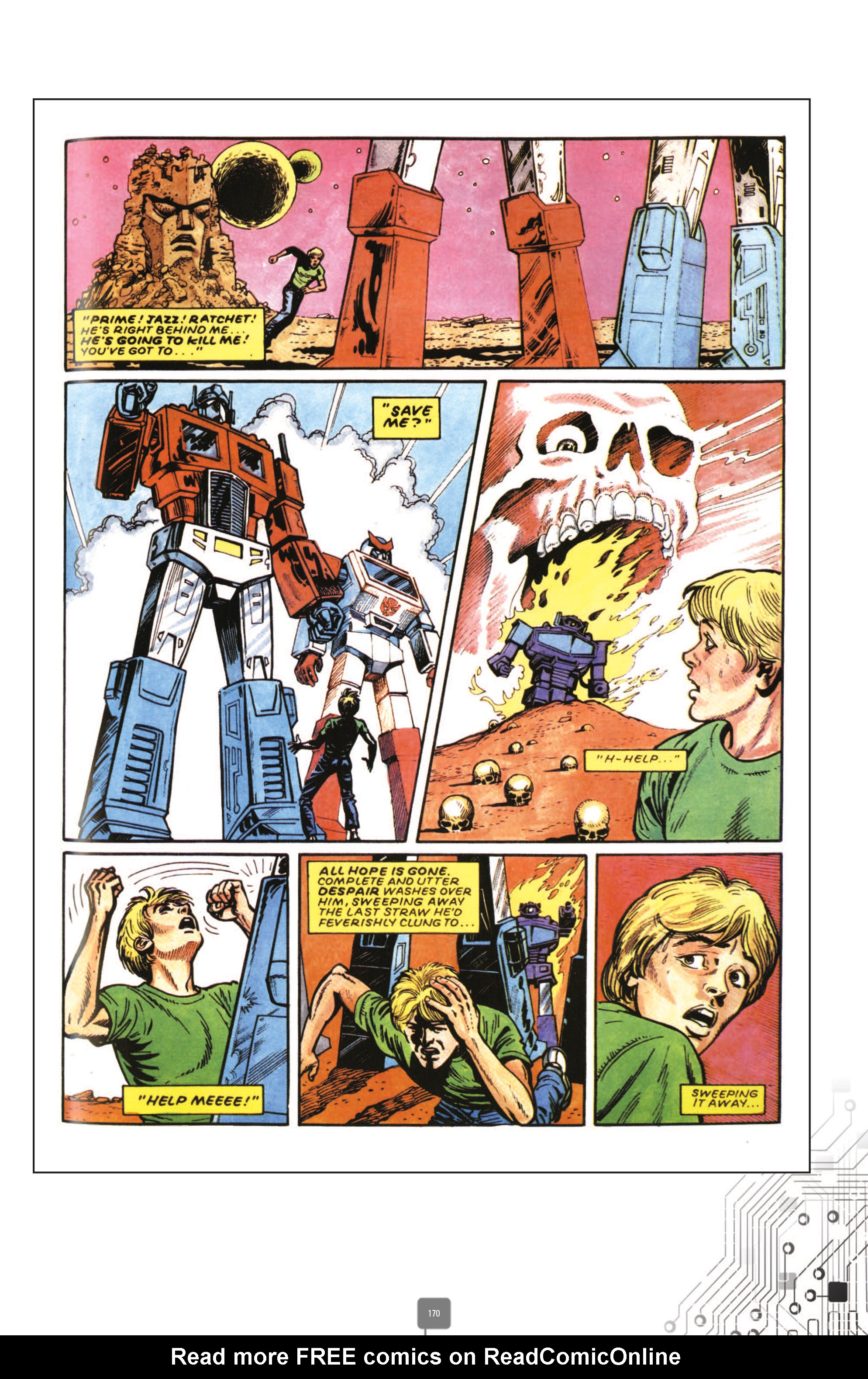Read online The Transformers Classics UK comic -  Issue # TPB 2 - 171