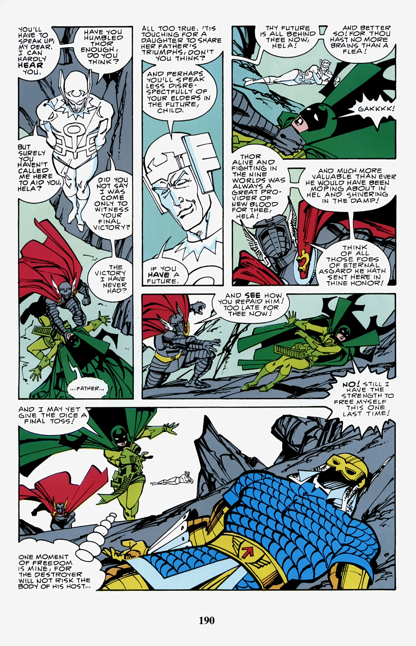 Read online Thor Visionaries: Walter Simonson comic -  Issue # TPB 5 - 190