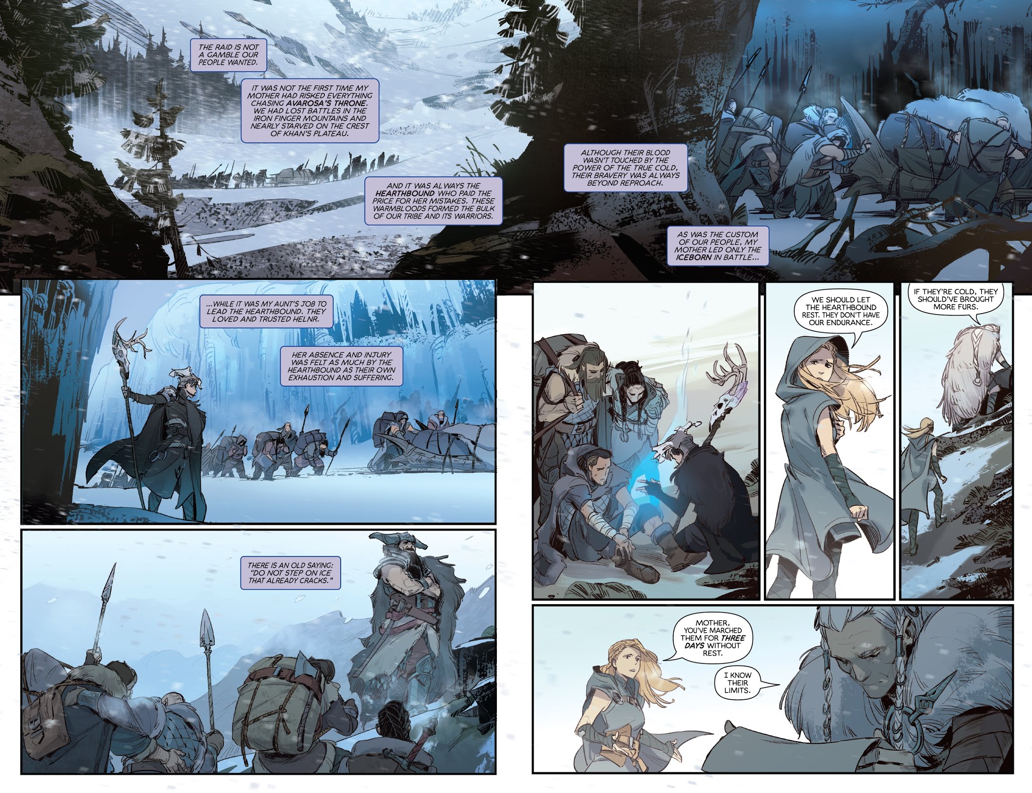 Read online League of Legends: Ashe: Warmother Special Edition comic -  Issue #1 - 13