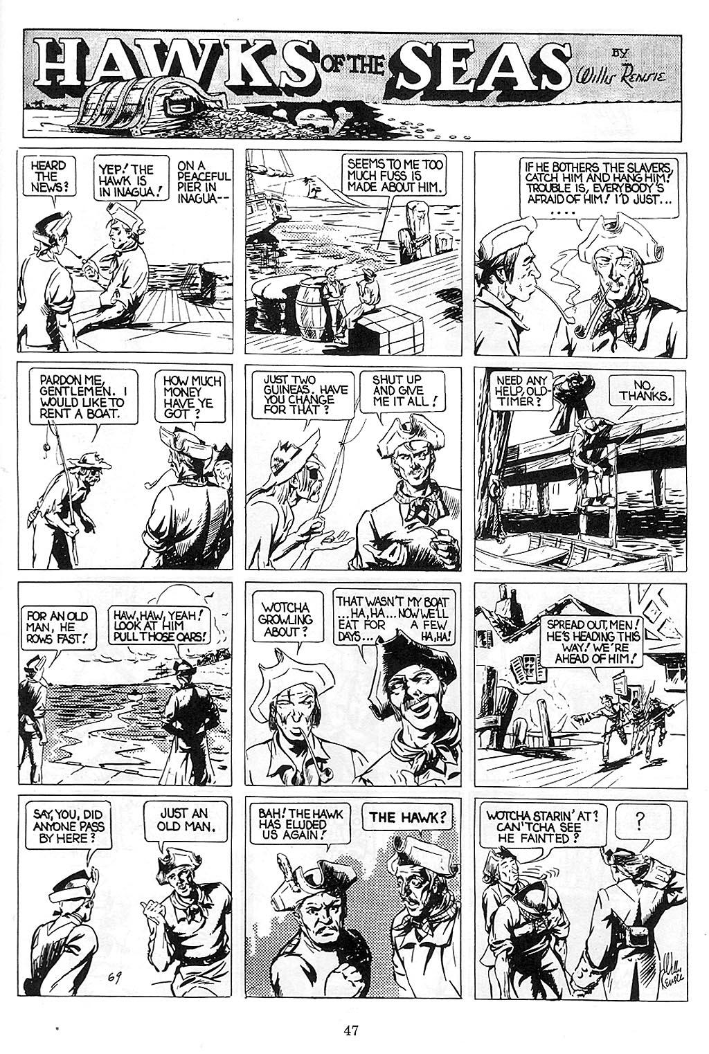 Read online Will Eisner's Hawks of the Seas comic -  Issue # TPB - 48