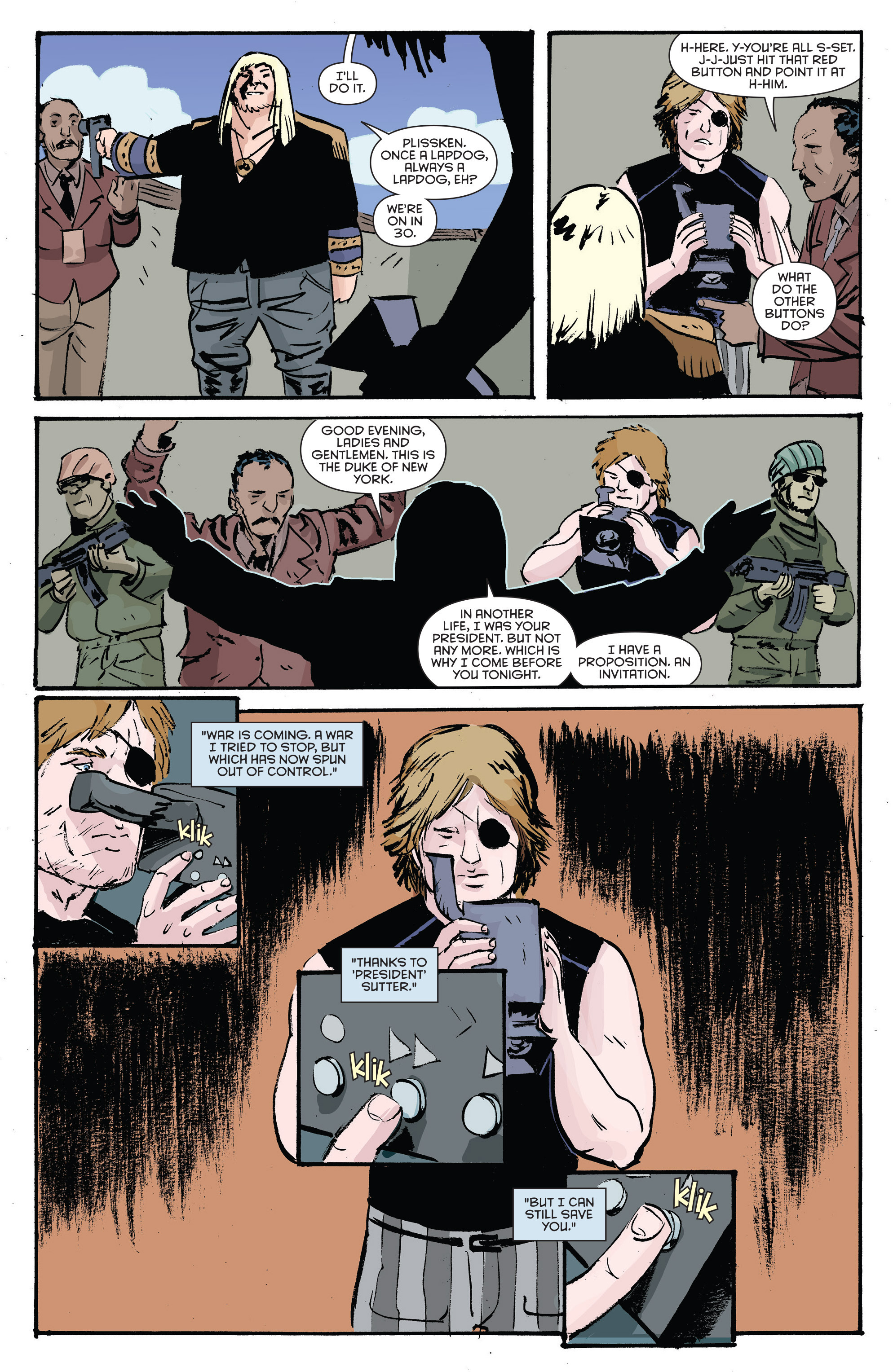 Read online Escape from New York comic -  Issue #12 - 21