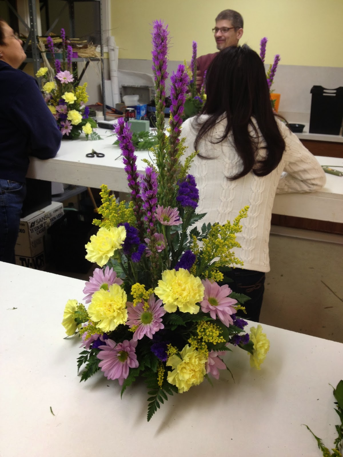 WeiKuang's Blog Flower arrangement Class