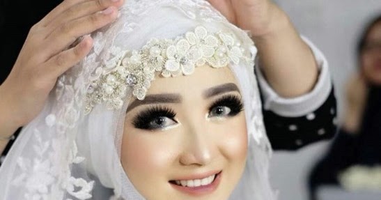 Model Jilbab Pengantin Untuk Wajah Lonjong Model Hijab Populer