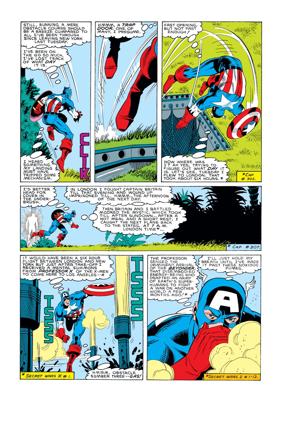 Captain America (1968) Issue #308 #236 - English 3