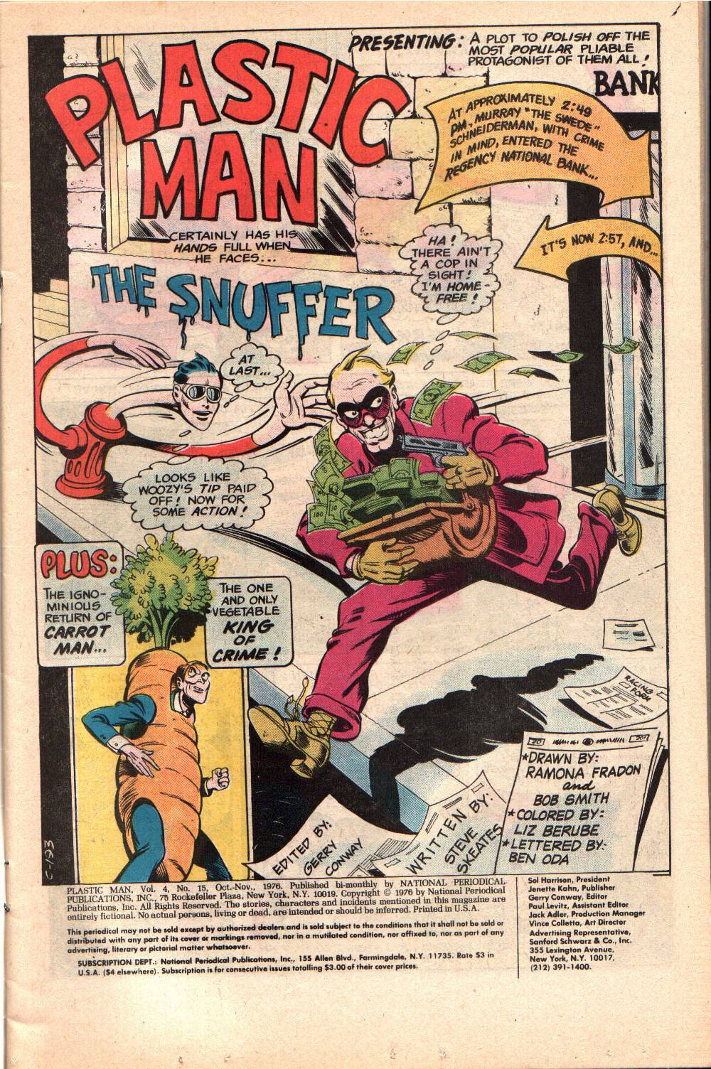 Read online Plastic Man (1976) comic -  Issue #15 - 2