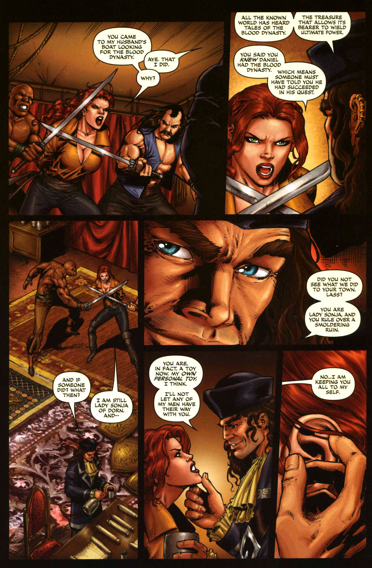 Read online Red Sonja (2005) comic -  Issue #38 - 17