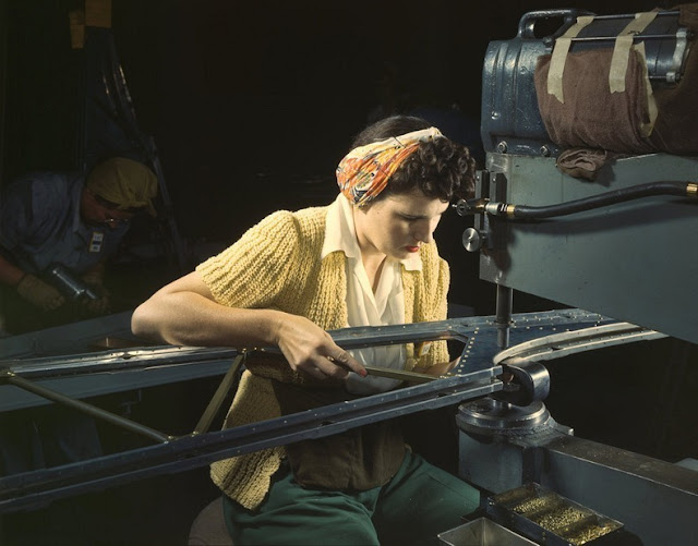 propaganda rol papel mujer Segunda Guerra Mundial