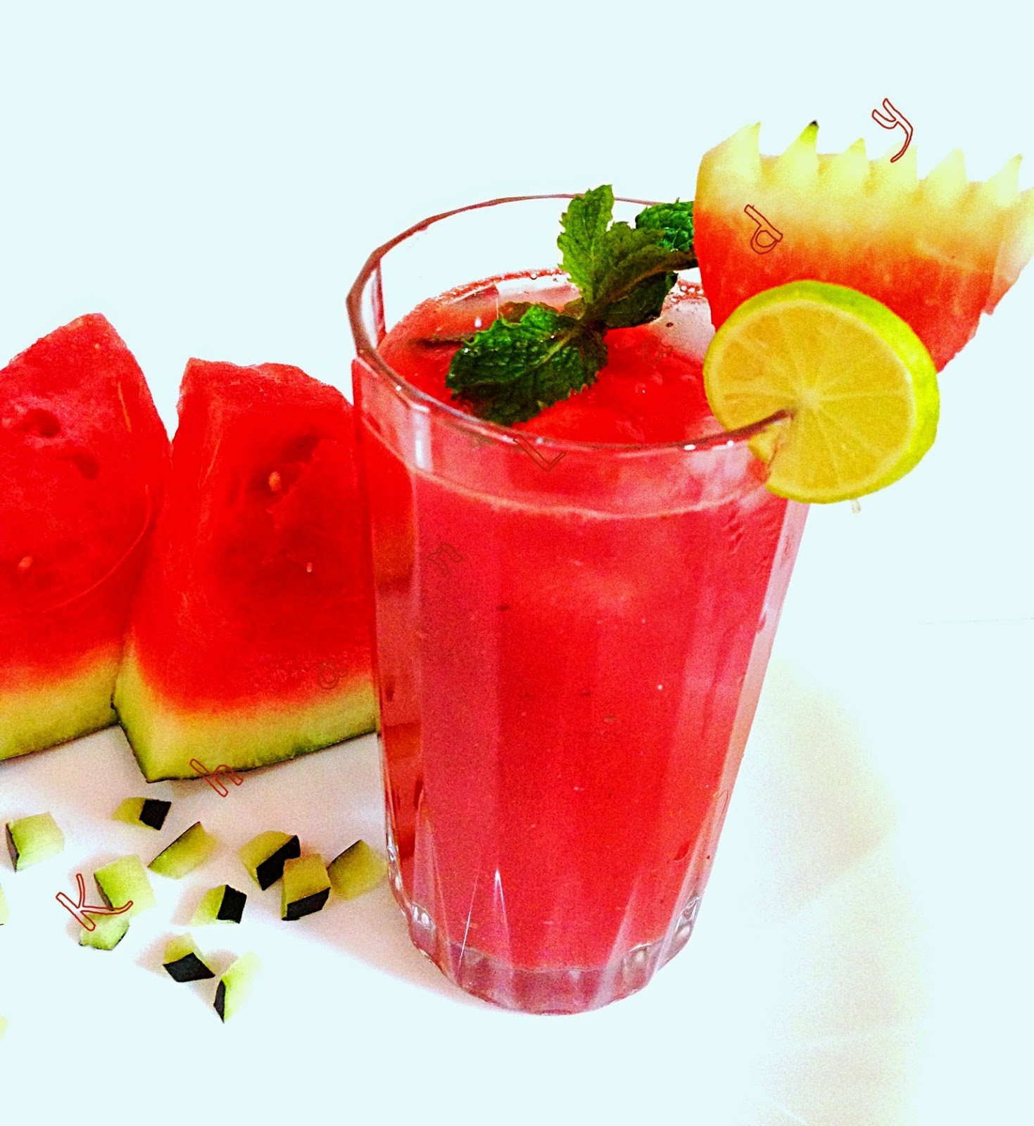 Simple Recipe To Make Watermelon Juice Step By Step In Serang City
