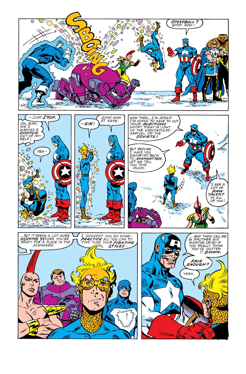 Read online Captain America (1968) comic -  Issue #352 - 9