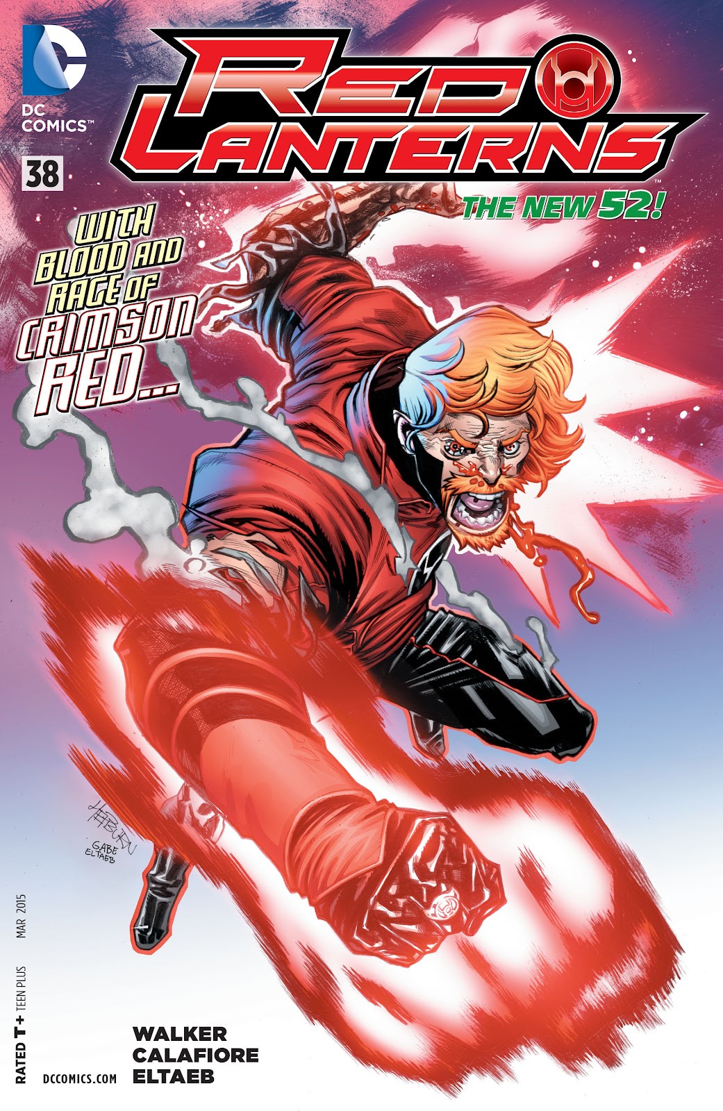 Red Lanterns issue 38 - Page 1