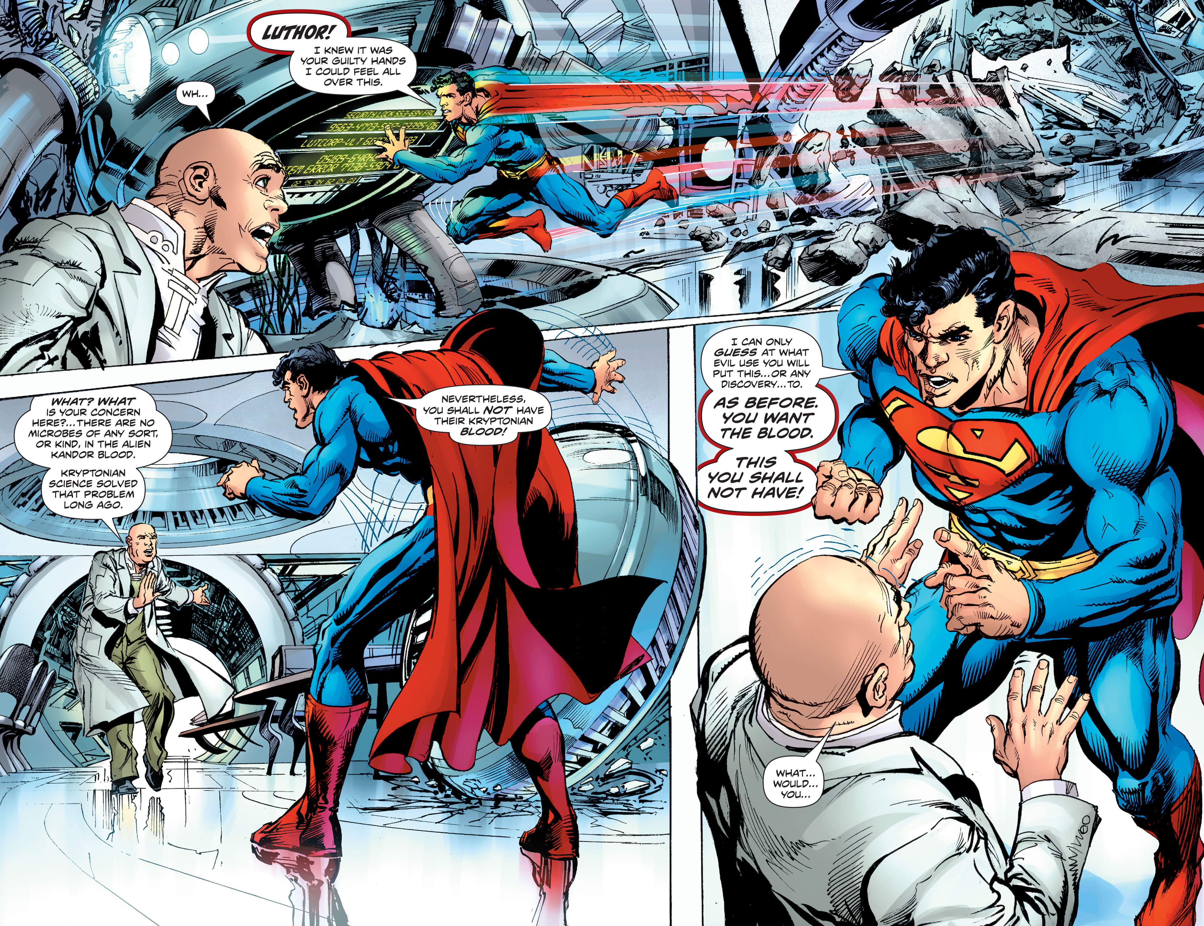 Read online Superman: The Coming of the Supermen comic -  Issue #2 - 13