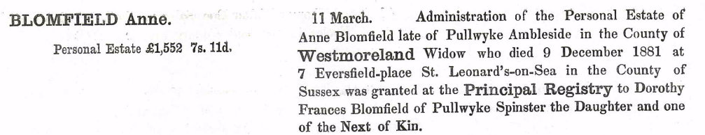 Jerome Nicholas Vlieland: Dorothy Frances Blomfield Gurney