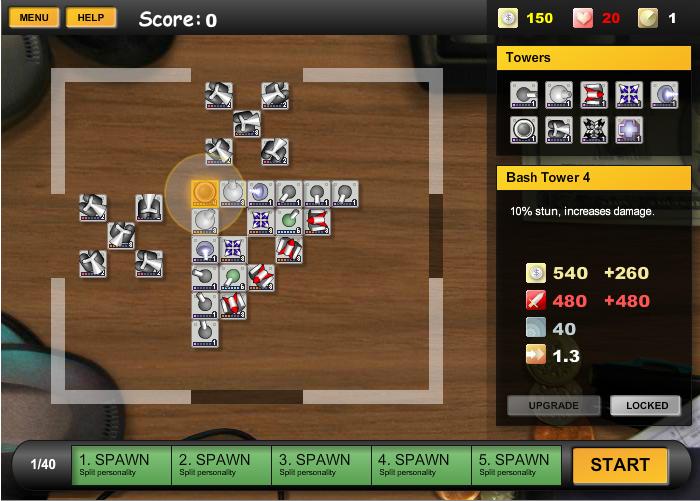 Fishsta's Retro Zone PC Desktop Tower Defence