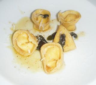 Tortellini with Ricotta, Lemon & Sage Butter Sauce