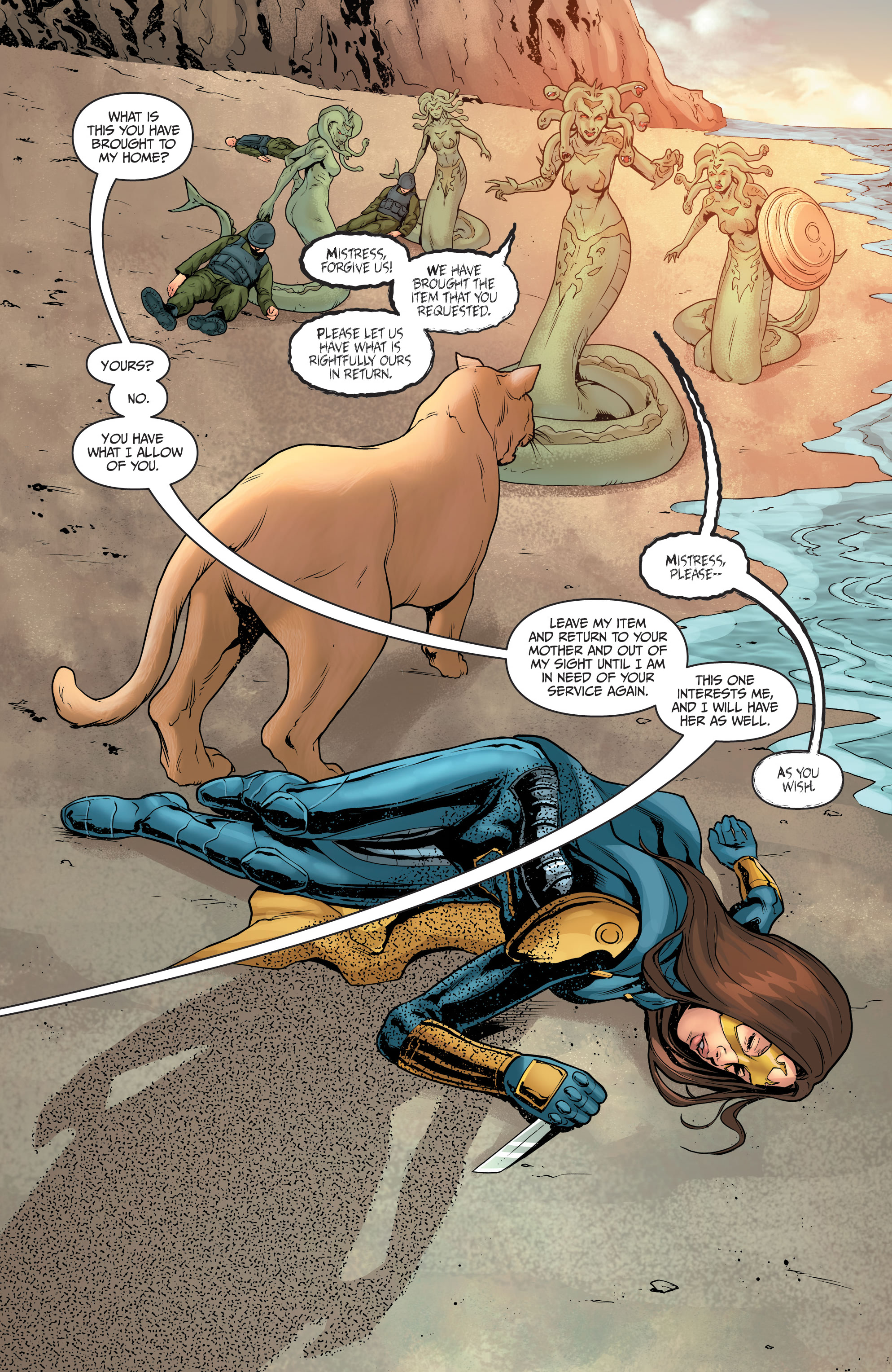 Read online Belle: Return of Scylla comic -  Issue # Full - 10