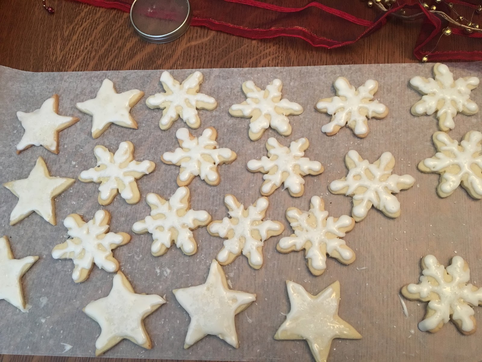 Cooking with Barry & Meta King Arthur Iced Holiday Butter Cookies