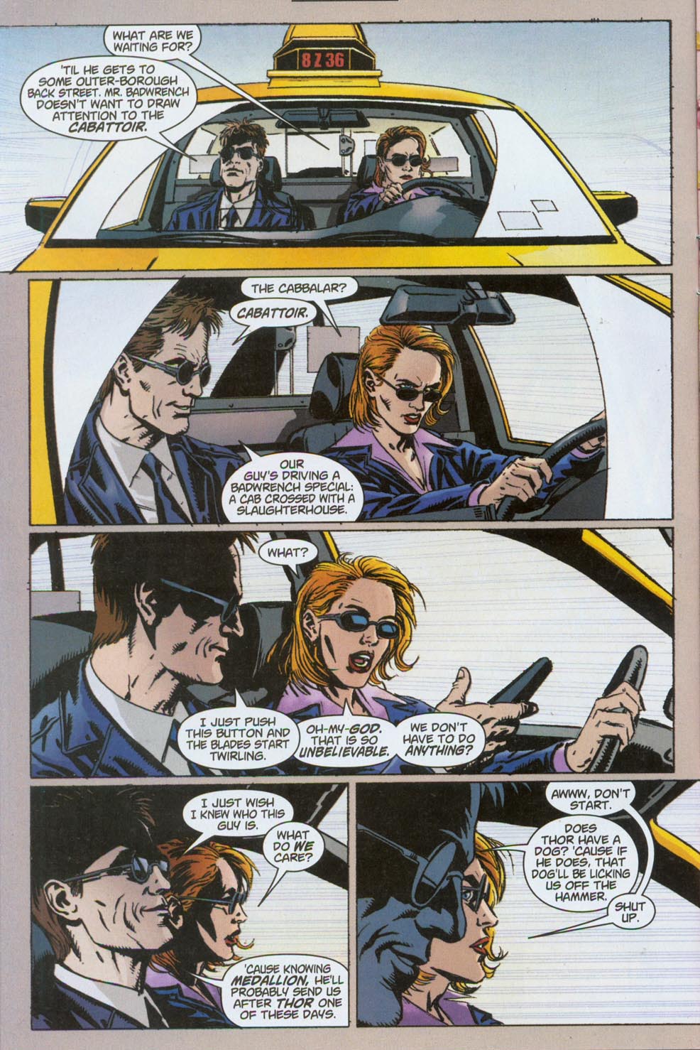 The Punisher (2001) issue 11 - Taxi Wars #03 - Cabattoir - Page 7